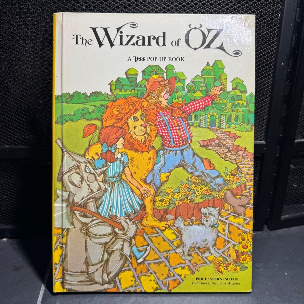 Vintage The Wizard of Oz PSS Pop-Up Book Price Stern Sloan Karen Avery‎ 1980s
